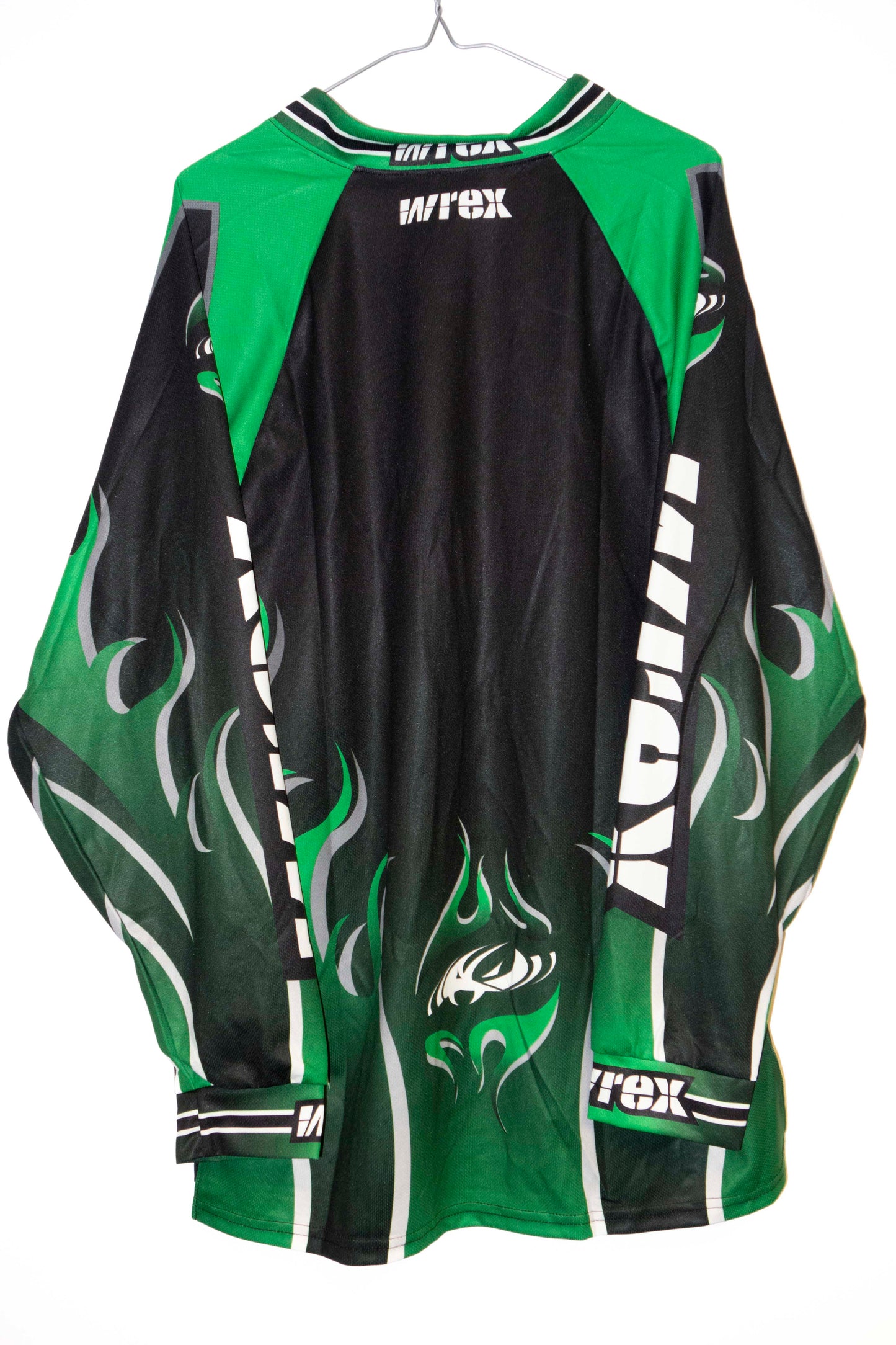 Wrex MX/Downhill Made in Canada Jersey (Green/Black 2)