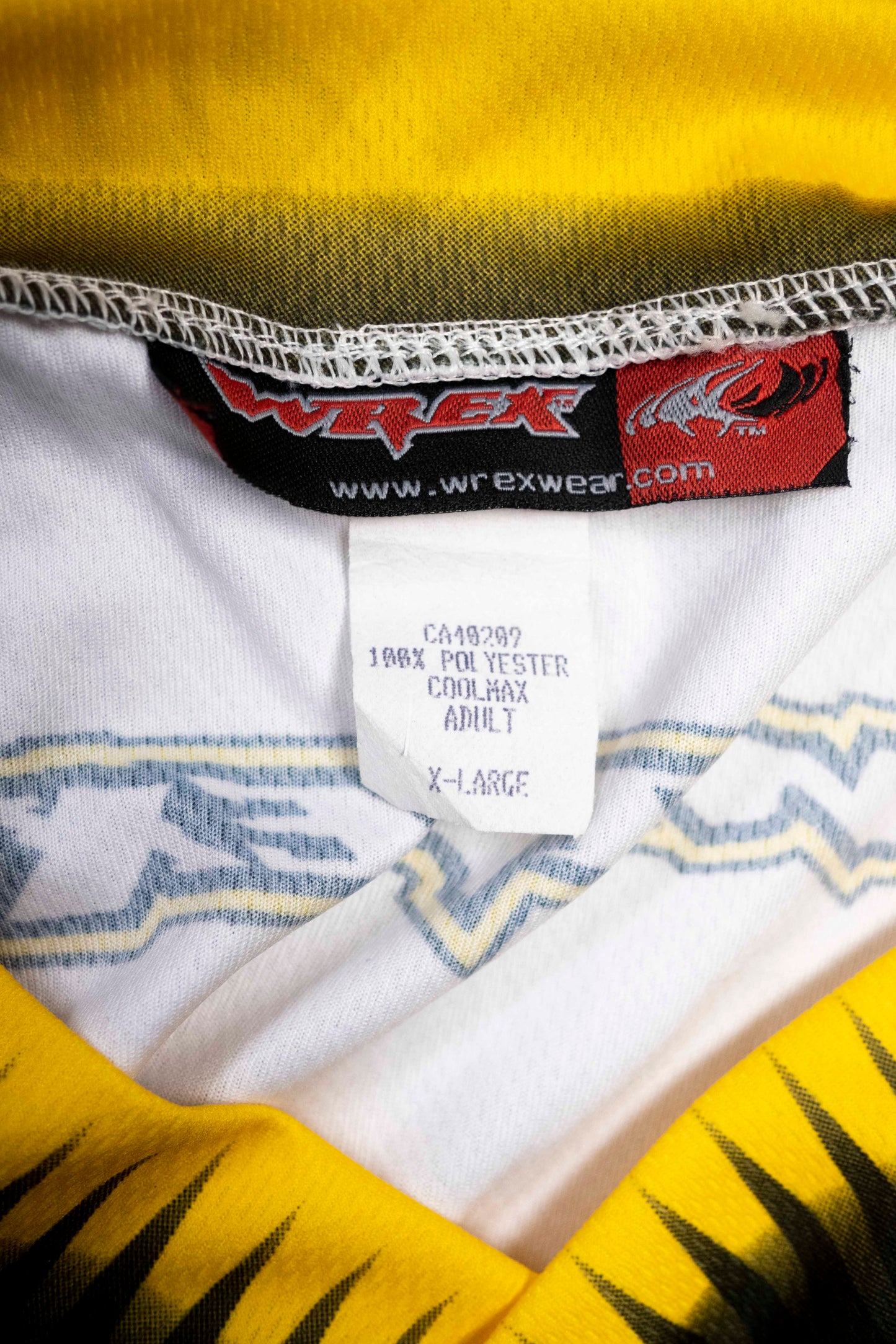 Wrex-Wear Made in Canada MX/Downhill Jersey (Yellow/XL)