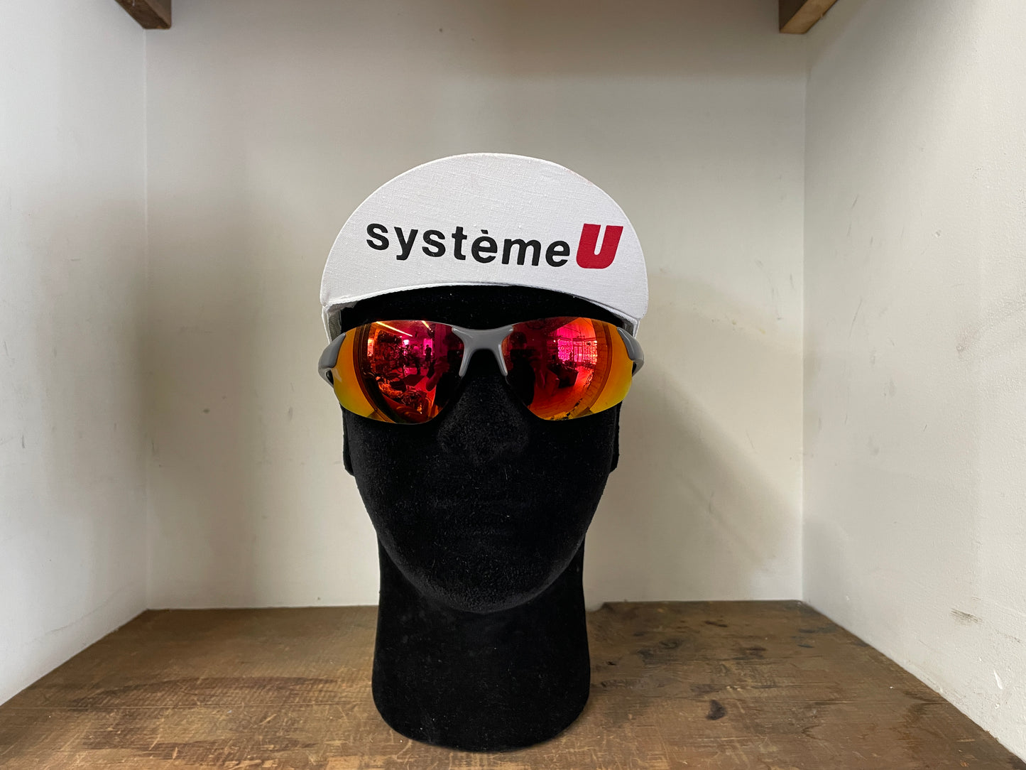 1980s Systeme U Cycling Cap