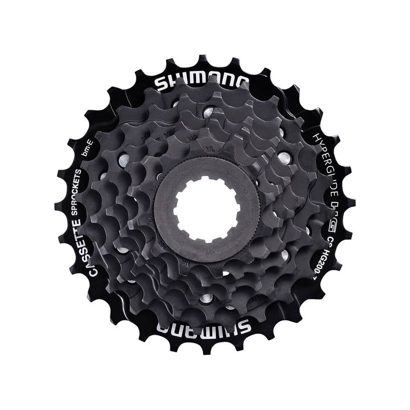 Shimano 7 Speed Black-oxide Finish Cassettes