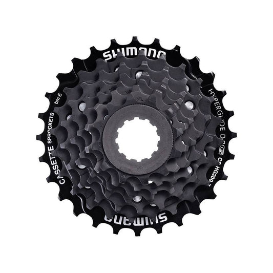 Shimano 7 Speed Black-oxide Finish Cassettes