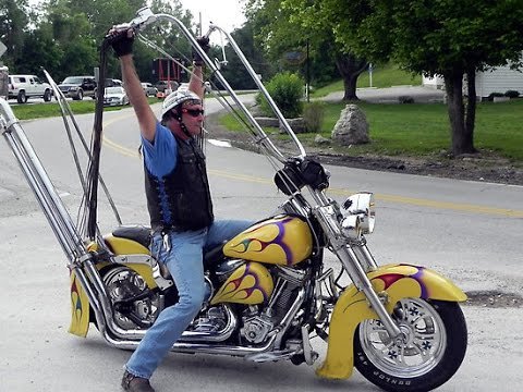 High Rise Chromed steel Handlebar "Ape Hanger"