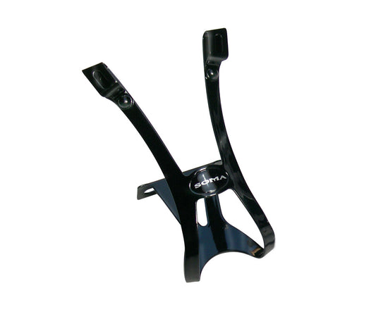 Soma Single-Strap 2-Gate Toe Clips (Black)