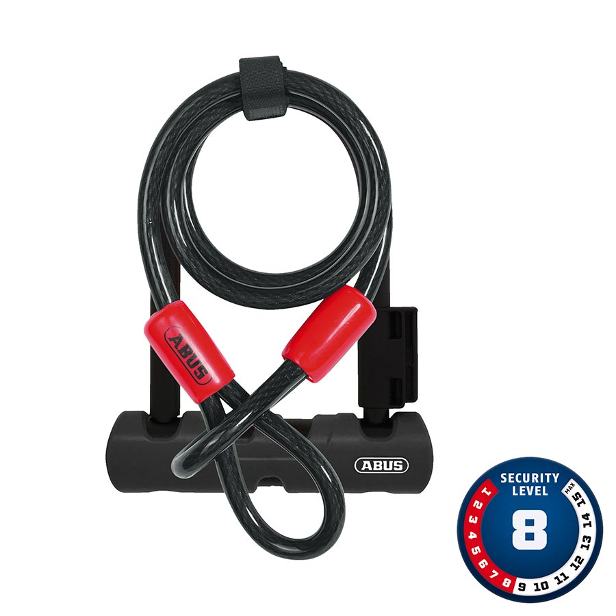 Abus 410 Ultra Mini U-Lock + Loop Cable