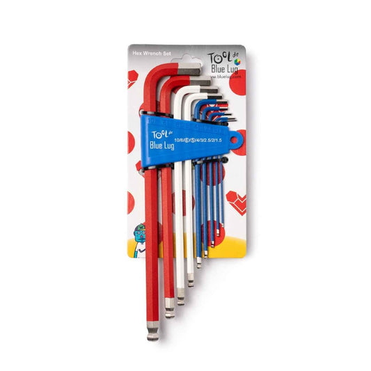 Blue Lug Tool De Le Wrench Allen Key Set