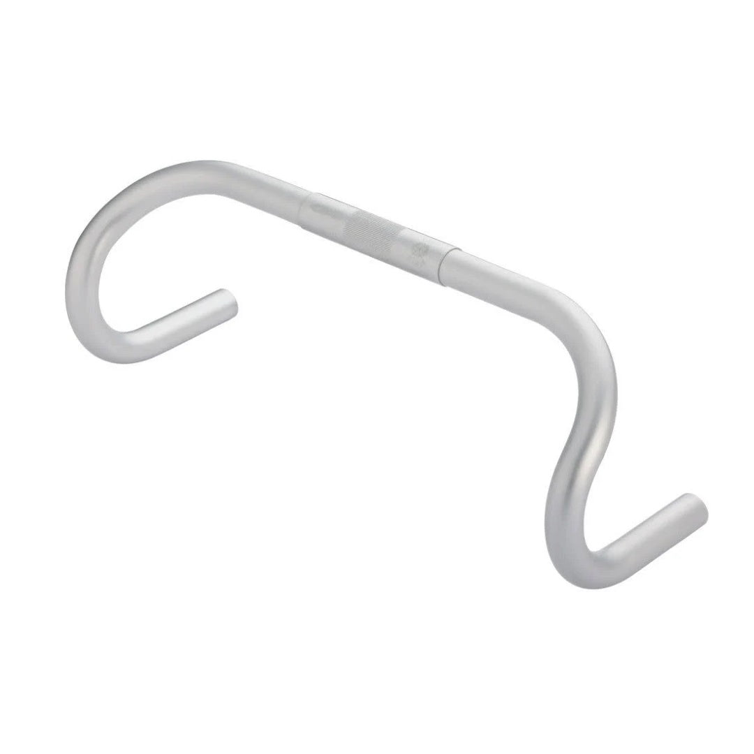 Guidon De Route Cinelli Giro D'Italia 64 - Alu 6061, Largeur 44 Cm, Diamètre De Potence 26 Mm, Argent