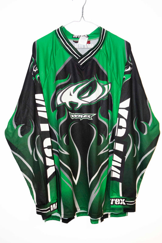 Wrex-Wear Made in Canada MX/Downhill Jersey (Green/Black)