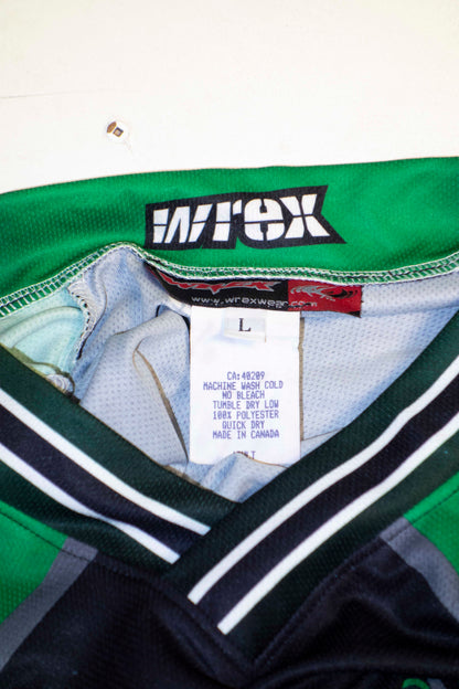 Wrex-Wear Made in Canada MX/Downhill Jersey (Green/Black)