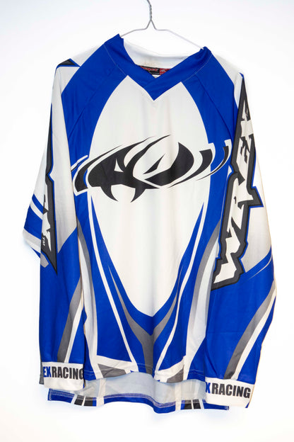 Wrex-Wear Made in Canada MX/Downhill Jersey (Blue/White)
