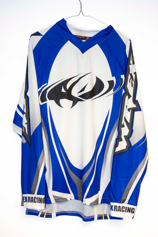 Wrex-Wear Made in Canada MX/Downhill Jersey (Blue/White)