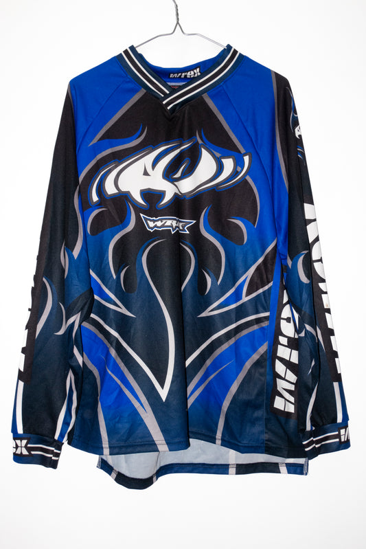Wrex-Wear Made in Canada MX/Downhill Jersey (Blue/Black)