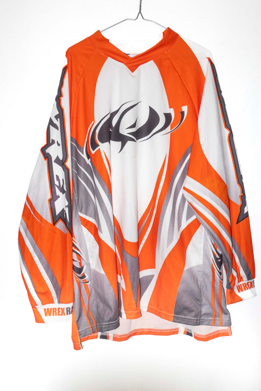Wrex-Wear Made in Canada MX/Downhill Jersey (Orange)