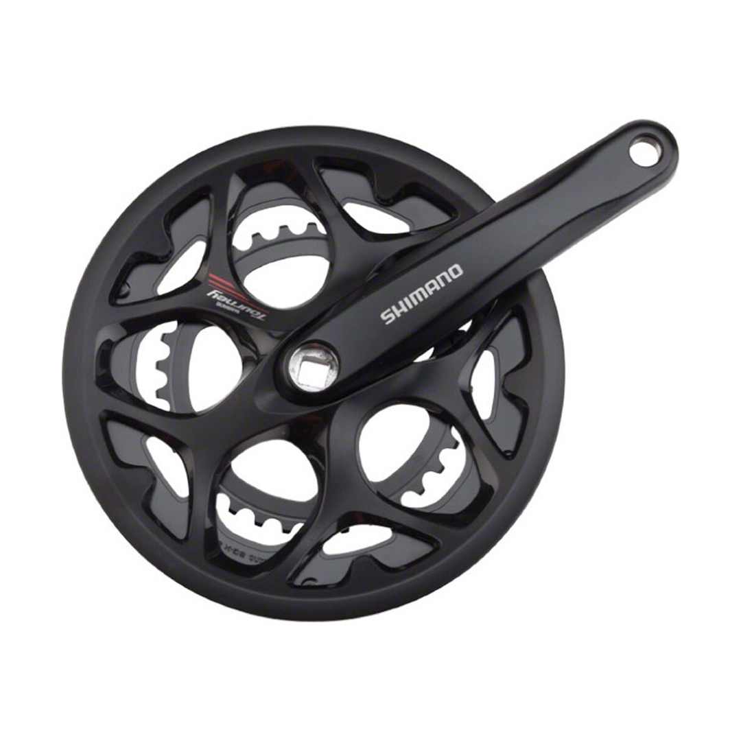 Shimano Tourney FC-A070 Crankset With Chainguard