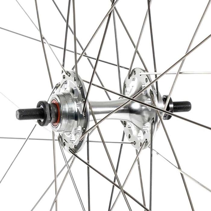 Alex Rims Black DA22 Track Wheel x Formula Track Hubs 700c