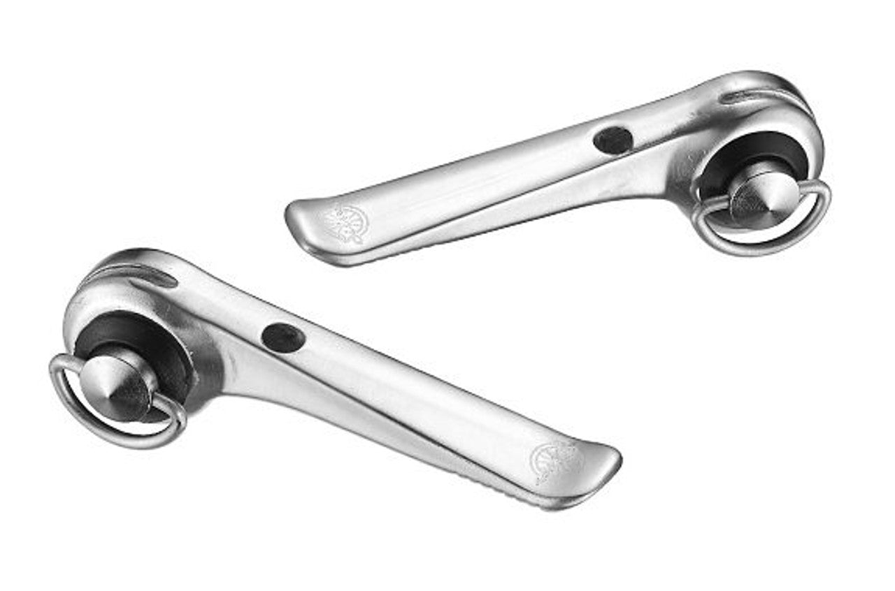 Rivendell Silver Friction Shifters (Downtube)