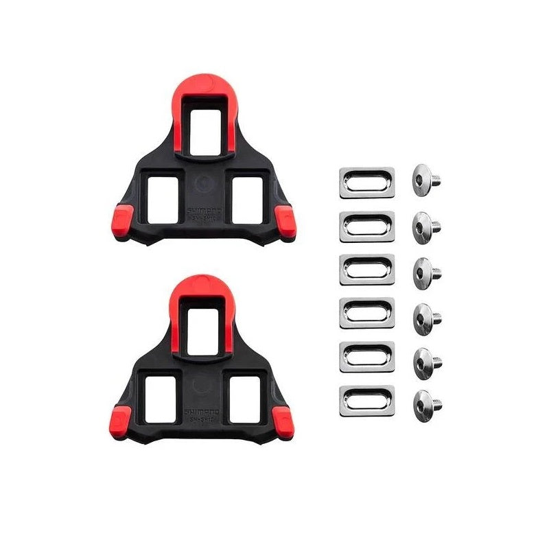 Shimano SM-SH10 SPD-SL Red 0-Degree Float Cleats