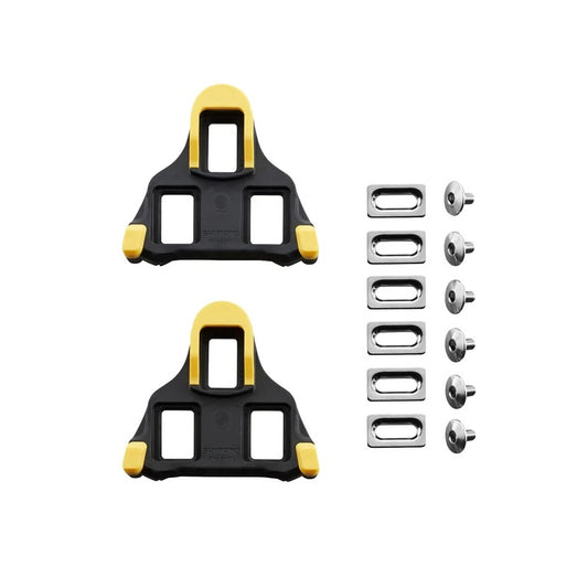 Shimano SM-SH11 SPD-SL Yellow 6-Degree Float Cleats