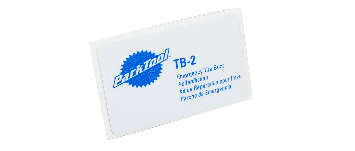 Park Tool TB-2 Emergency Tire Boot Patch Kit