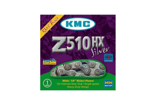 KMC Z510HX Silver Singlespeed 1/8”