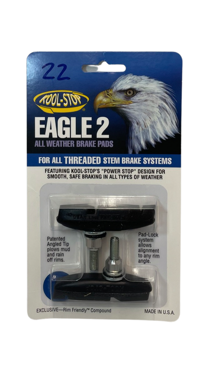 Kool-Stop EAGLE 2 Threaded-post Brake Pads